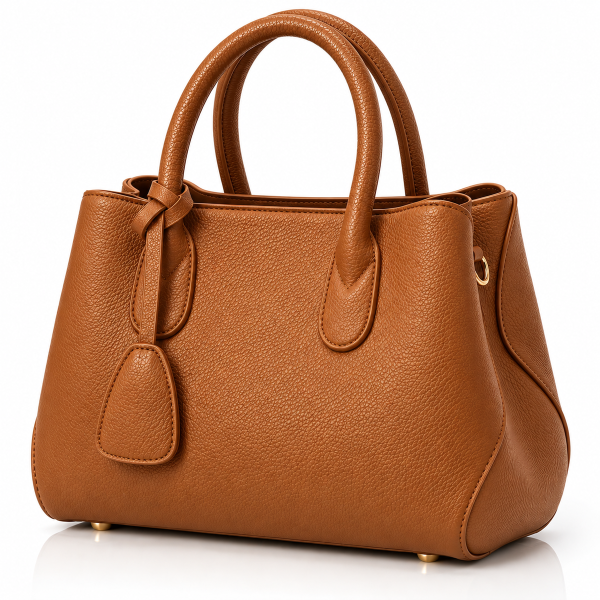 Bolso de Mujer Mediano Estructurado con 3 Compartimentos y Correa Cruzada Modelo Lorraine
