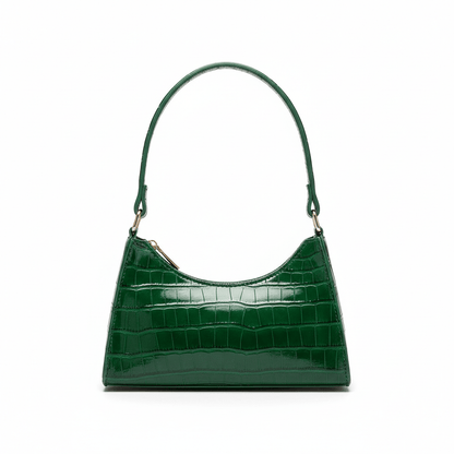 Bolso de Hombro para Mujer con Textura de Cocodrilo Modelo Rouge