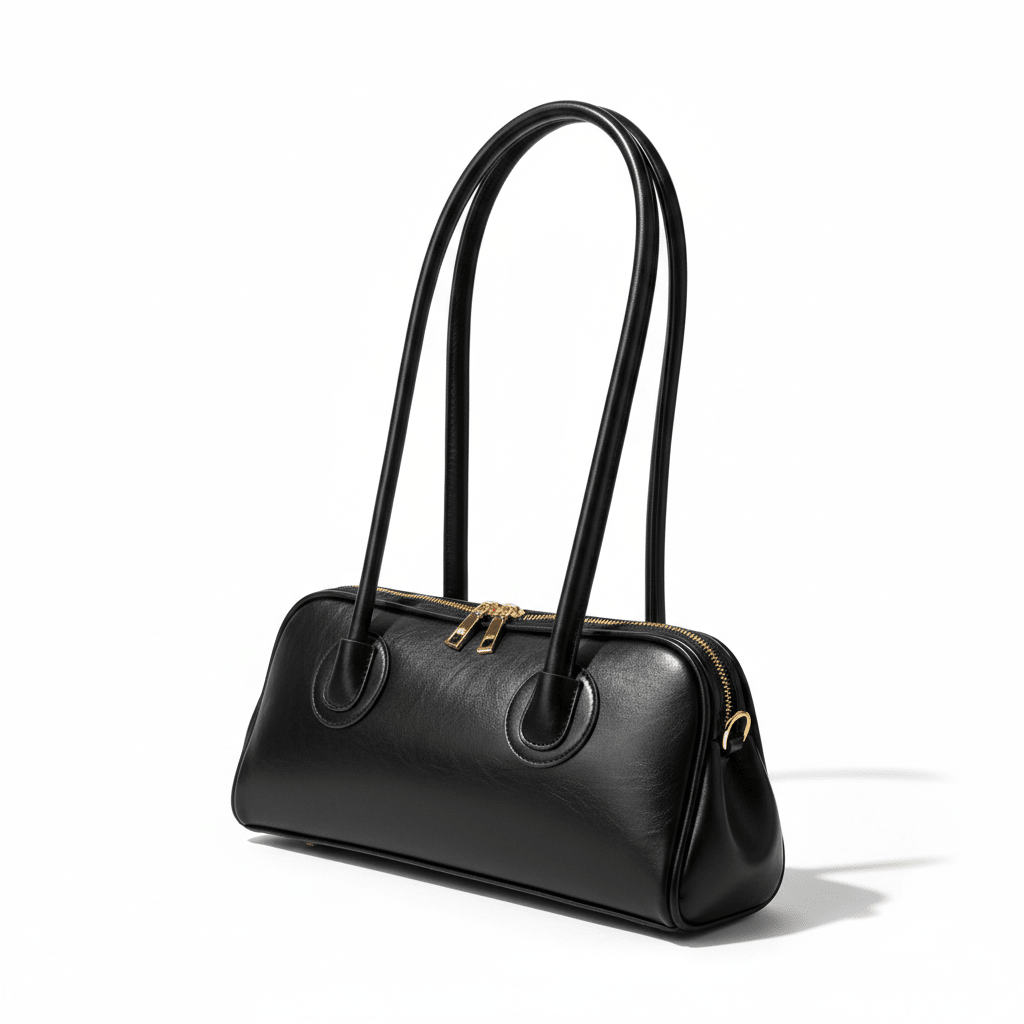 Bolsa Feminina de Ombro com Costuras Elegantes Modelo Verona Classique
