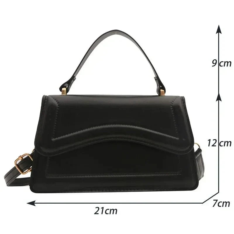 Bolso Transversal Feminino com Design Estruturado Modelo Belle Époque